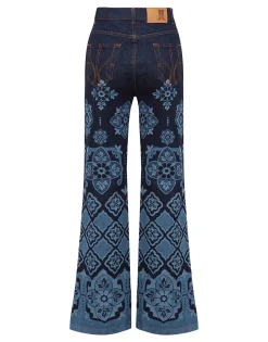 Flare JeansPartenope Navy in Denim