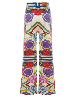 Flare JeansTaormina Placée Rust in Denim