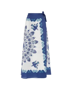 Flipper SkirtOlympus Placée Cream in Cotton Voile