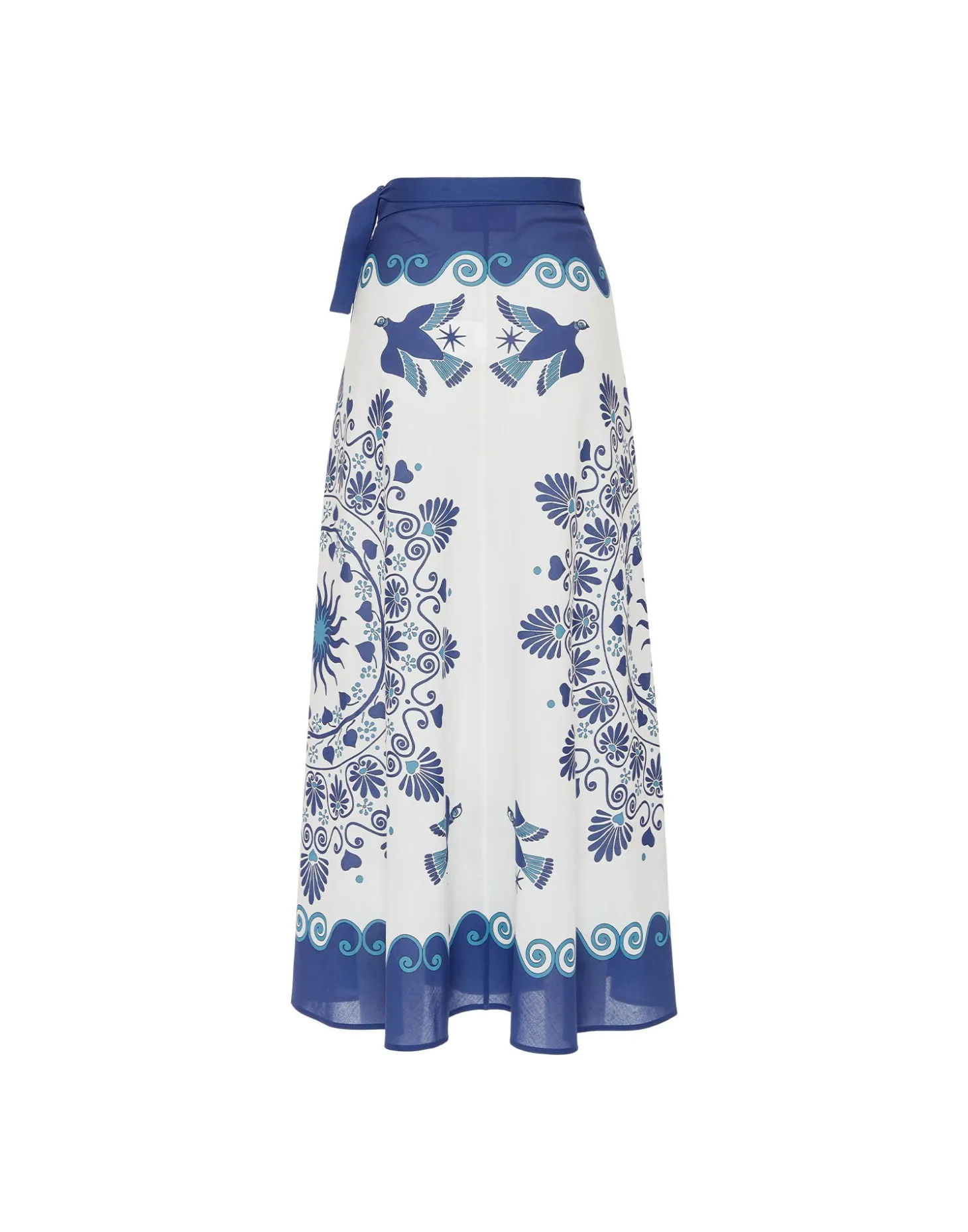 Flipper SkirtOlympus Placée Cream in Cotton Voile