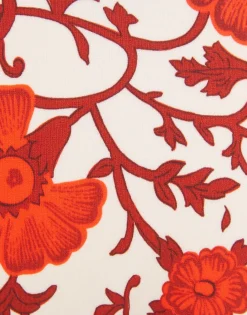 Fonda BottomDragonflower Mini Red in Lycra