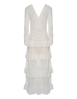 Footloose Lacey DressWhite in Cotton Lace