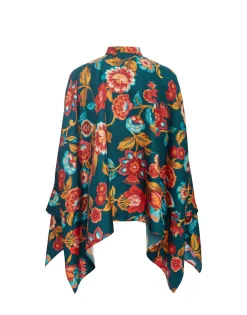 Foulard ShirtHottie Emerald in Silk Twill