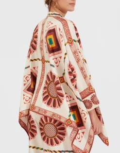 Foulard ShirtMacro Tiles Plac&eacute;e in Twill Silk