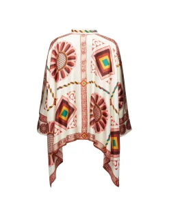 Foulard ShirtMacro Tiles Plac&eacute;e in Twill Silk