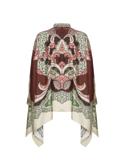 Foulard ShirtPortal Placée Brown in Silk Twill