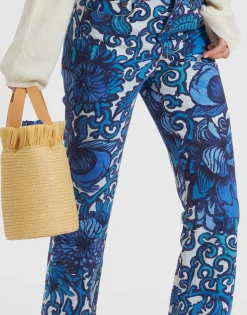 Fringe SecchielloSolid Light Beige in Raffia Spagna