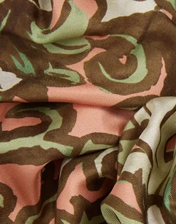 Giga ScrunchieAnemone Pink in Twill Silk