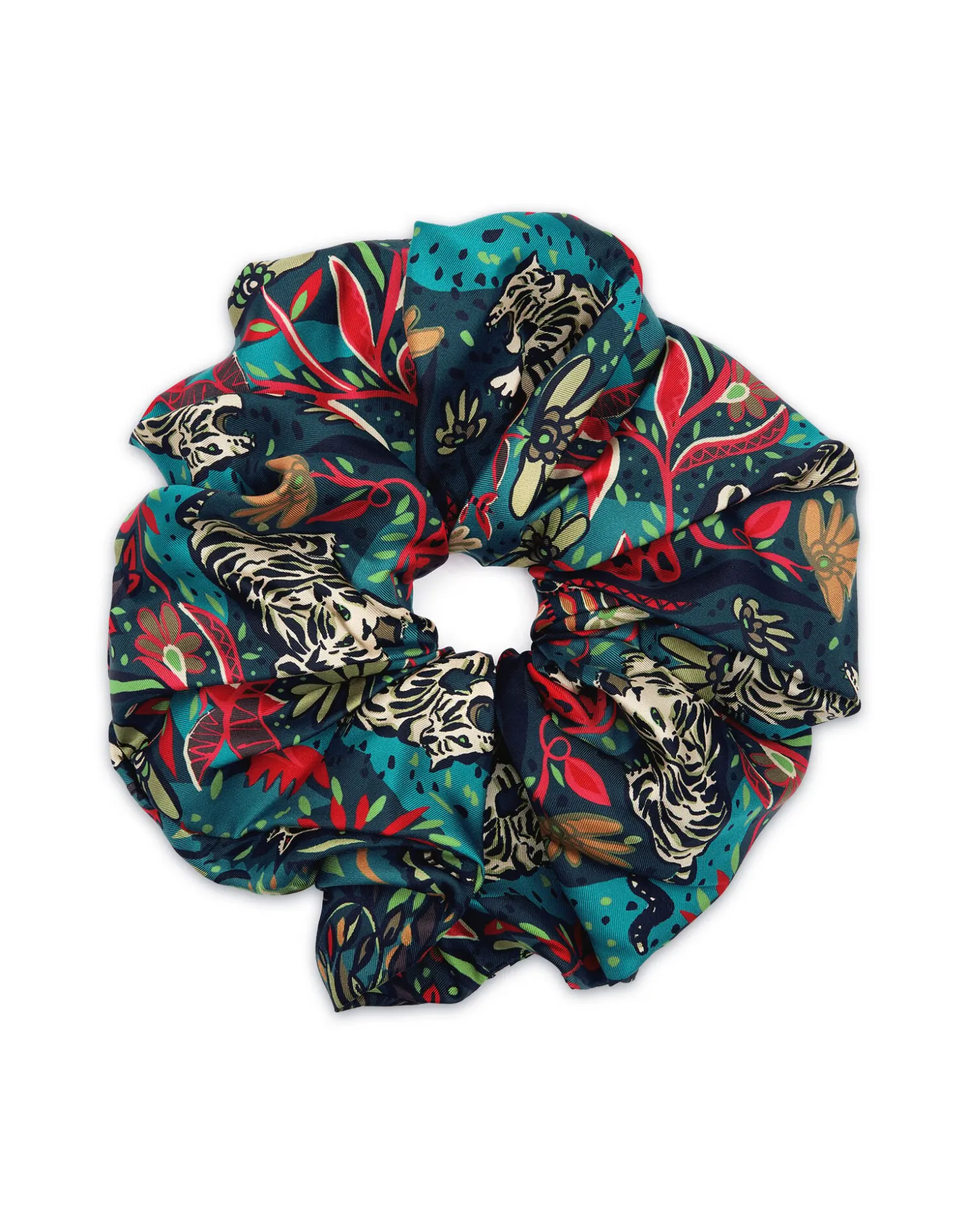 Giga ScrunchieGiungla in Silk Twill
