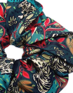 Giga ScrunchieGiungla in Silk Twill