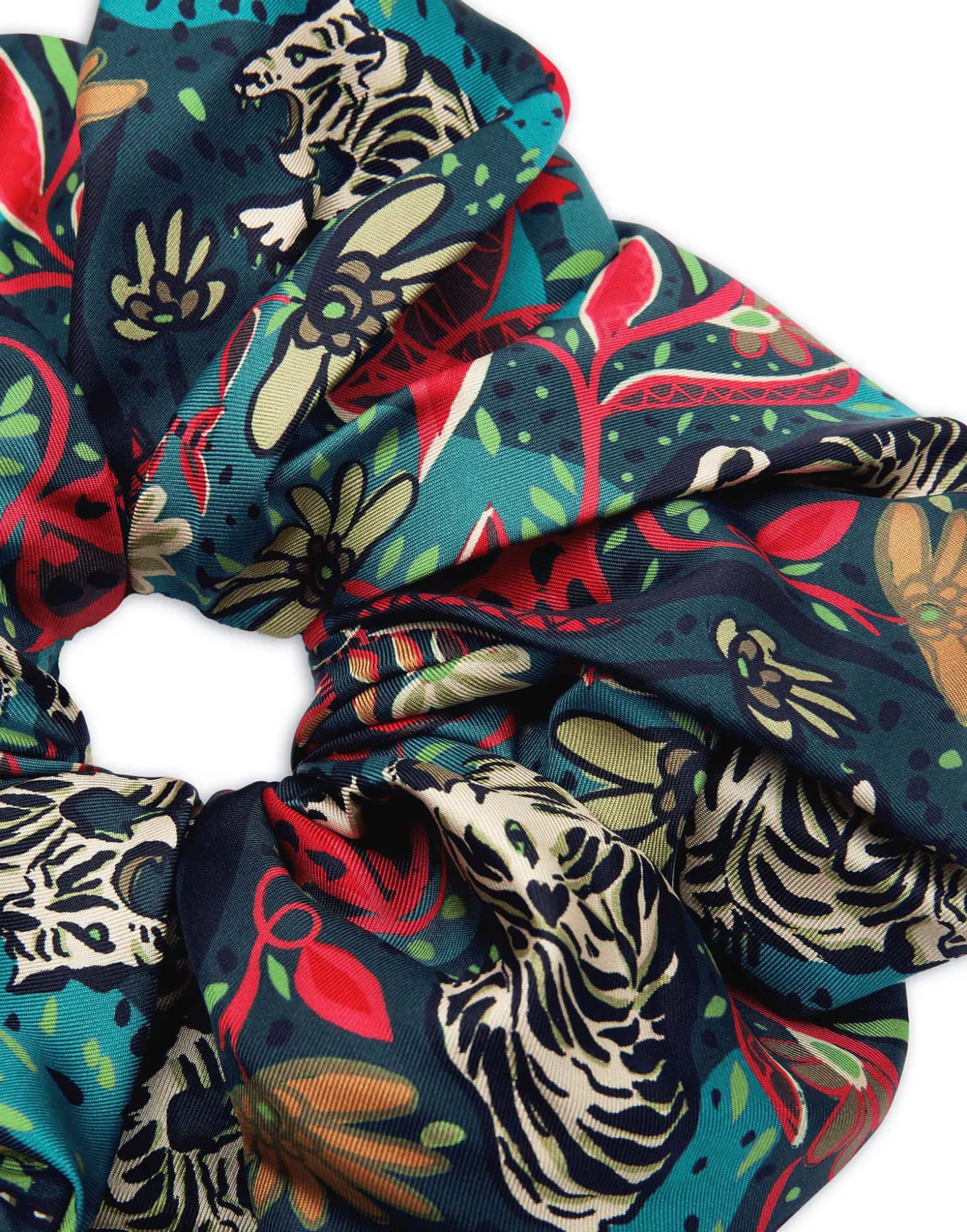 Giga ScrunchieGiungla in Silk Twill