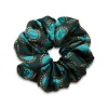 Giga ScrunchieWinter Sun Emerald in Jacquard