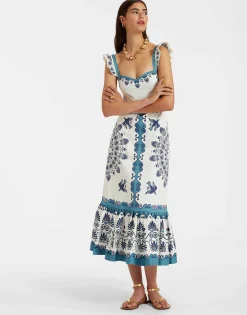 Gingerbread DressOlympus Plac&eacute;e Cream in Flat Cotton Stretch