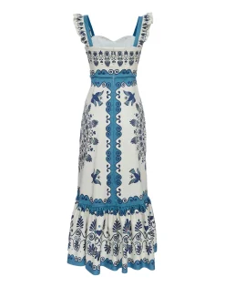 Gingerbread DressOlympus Plac&eacute;e Cream in Flat Cotton Stretch