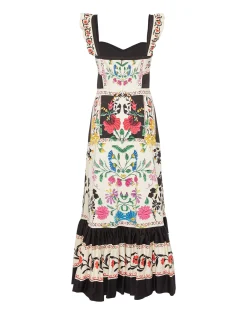 Gingerbread DressPlaza Plac&eacute;e Ivory in Flat Cotton Stretch