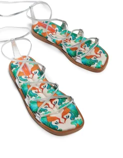 Gladiator SandalsKissers in Twill