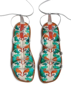 Gladiator SandalsKissers in Twill