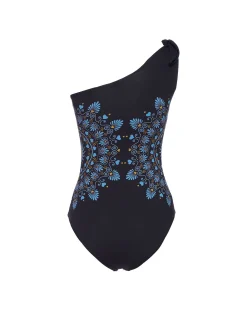 Goddess SuitOlympus Plac&eacute;e Navy in Supreme Lycra