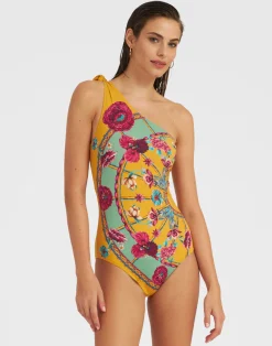 Goddess SuitZodiac Plac&eacute;e Marigold in Supreme Lycra