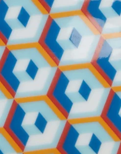 Goodie JarCubi Blu in Porcelain