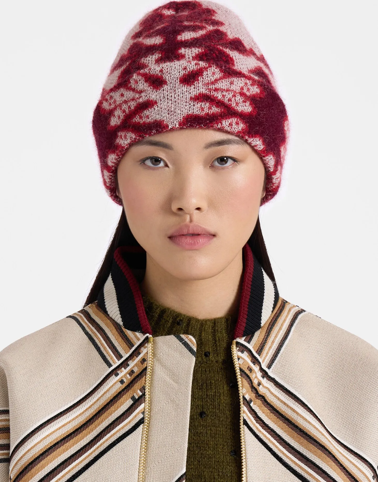 Half-Light HatHerald Cream in Light Mohair