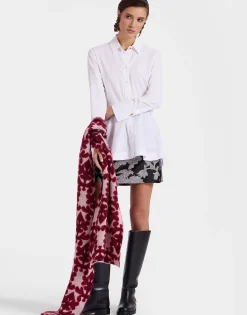 Half-Light ScarfHerald Cream in Light Mohair