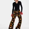 Hendrix PantsBotticelli Black in Cotton Velvet