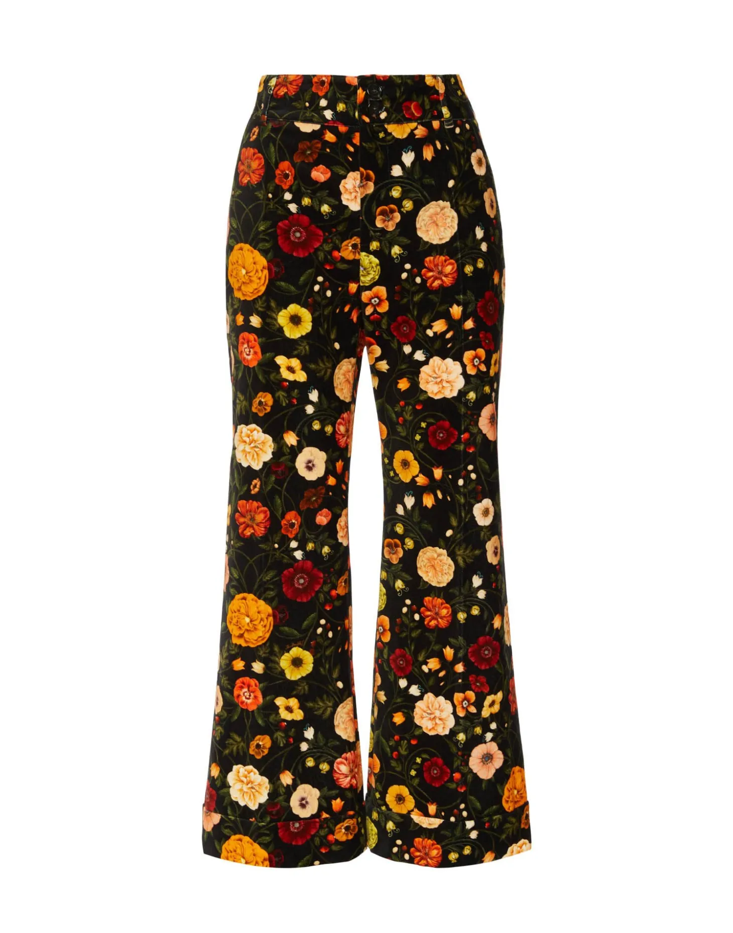 Hendrix PantsBotticelli Black in Cotton Velvet