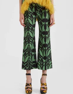 Hendrix PantsPapyrus Green in Heavy Stretch Cotton