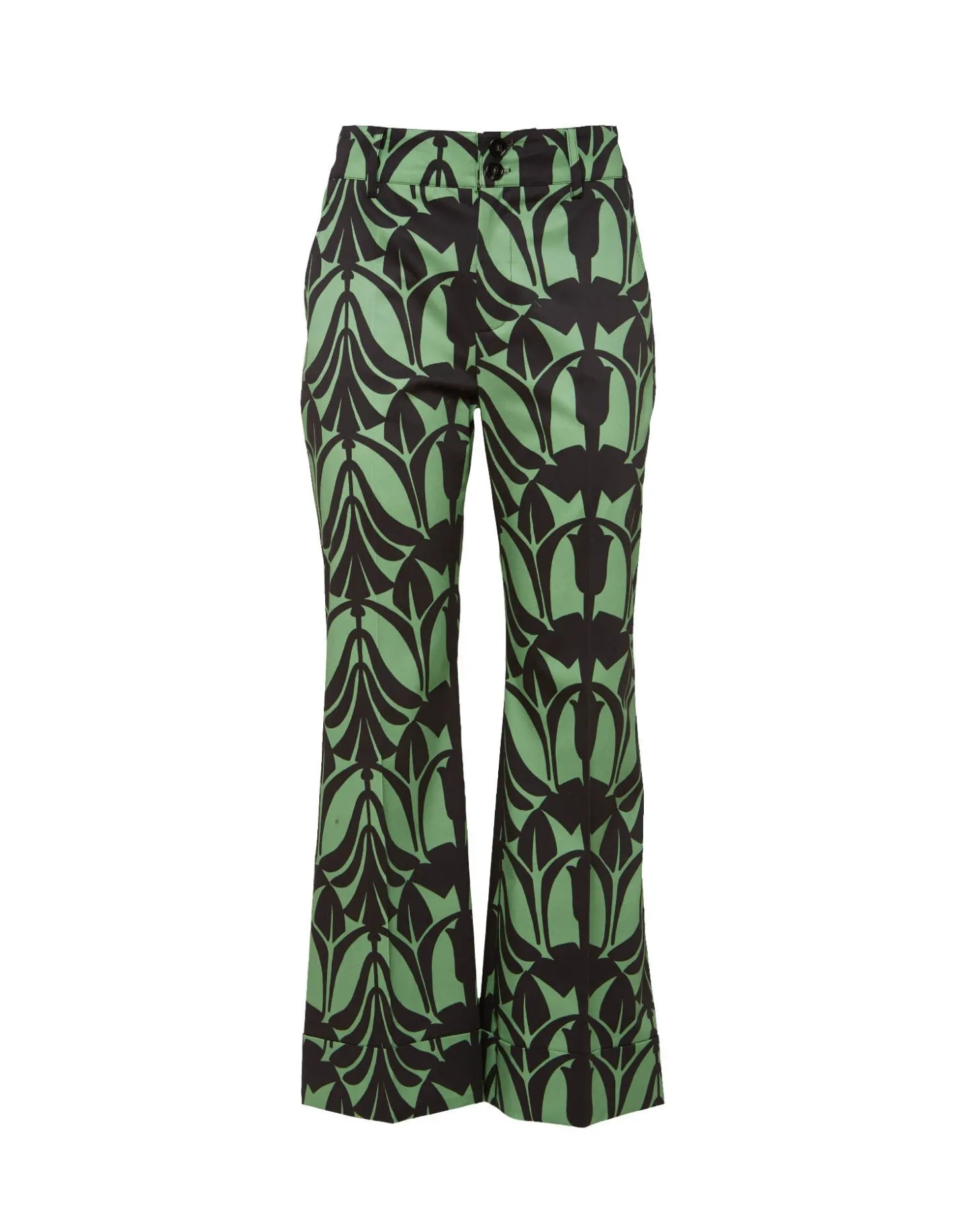 Hendrix PantsPapyrus Green in Heavy Stretch Cotton