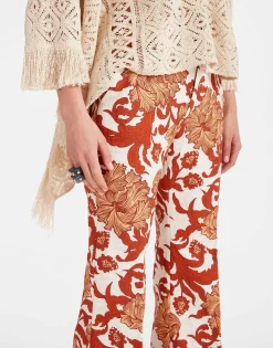 Hendrix PantsReef White in Shot Cotton