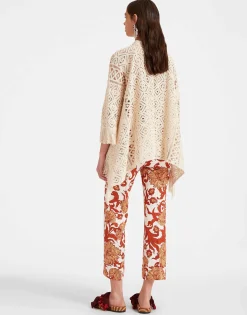 Hendrix PantsReef White in Shot Cotton