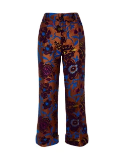 Hendrix PantsSelva Brown in Jacquard