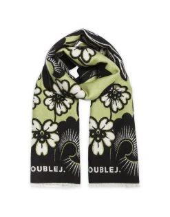 Herald ScarfMayfair Black in Wool Silk