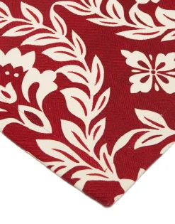 Herringbone RunnerGarland Bordeaux in Cotton Chevron