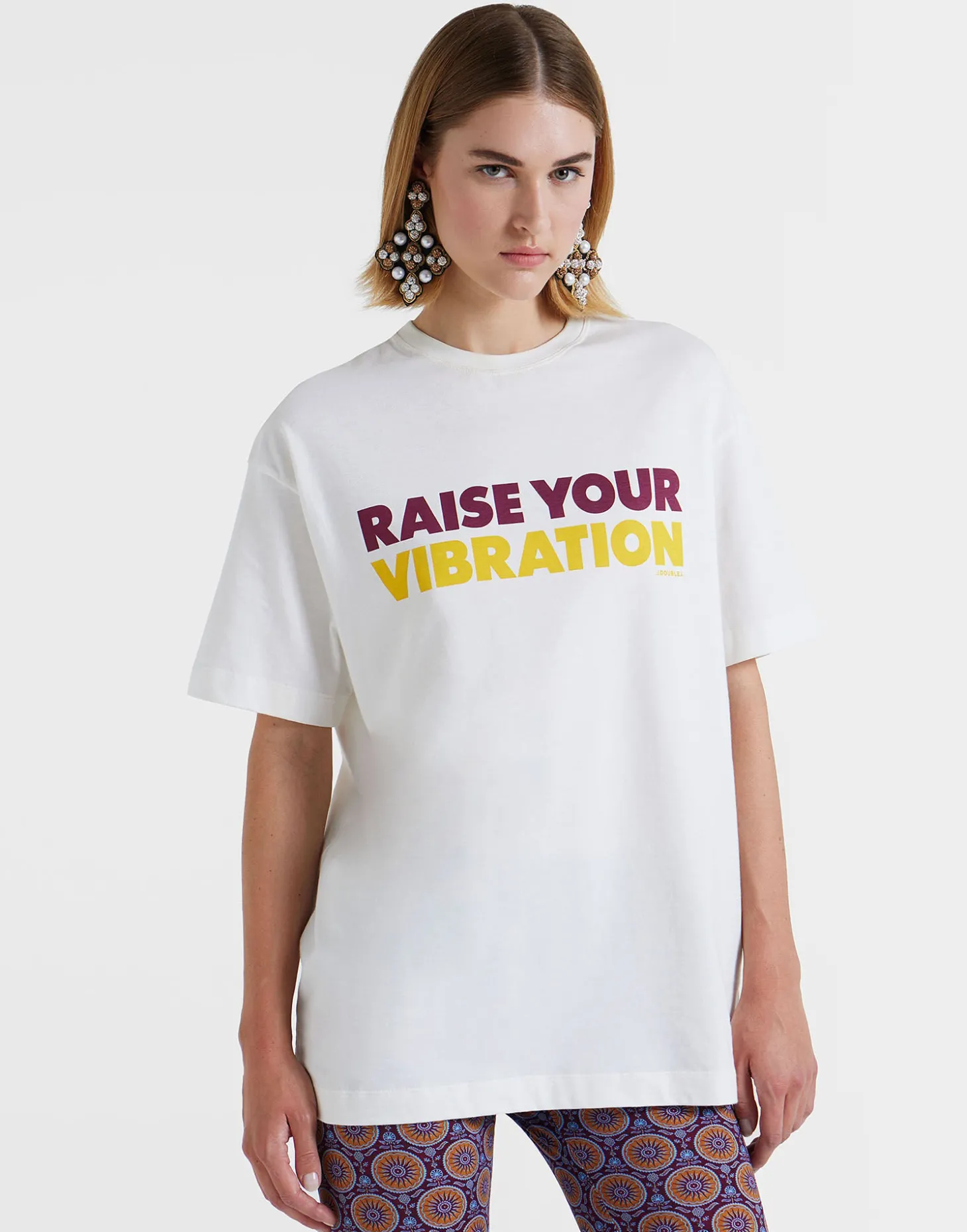 House T-ShirtOff White in Jersey