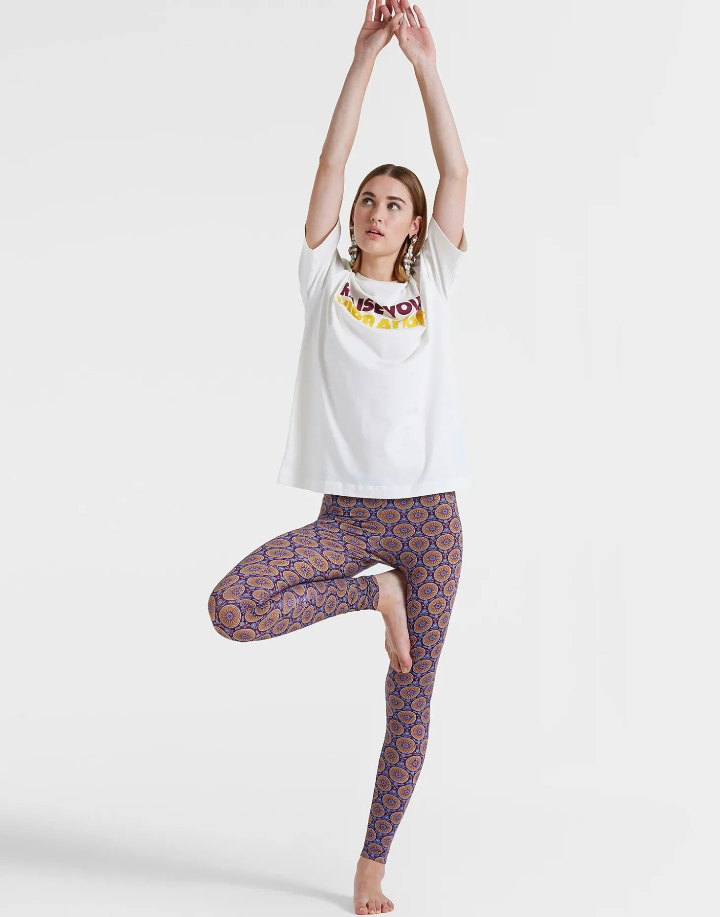 House T-ShirtOff White in Jersey