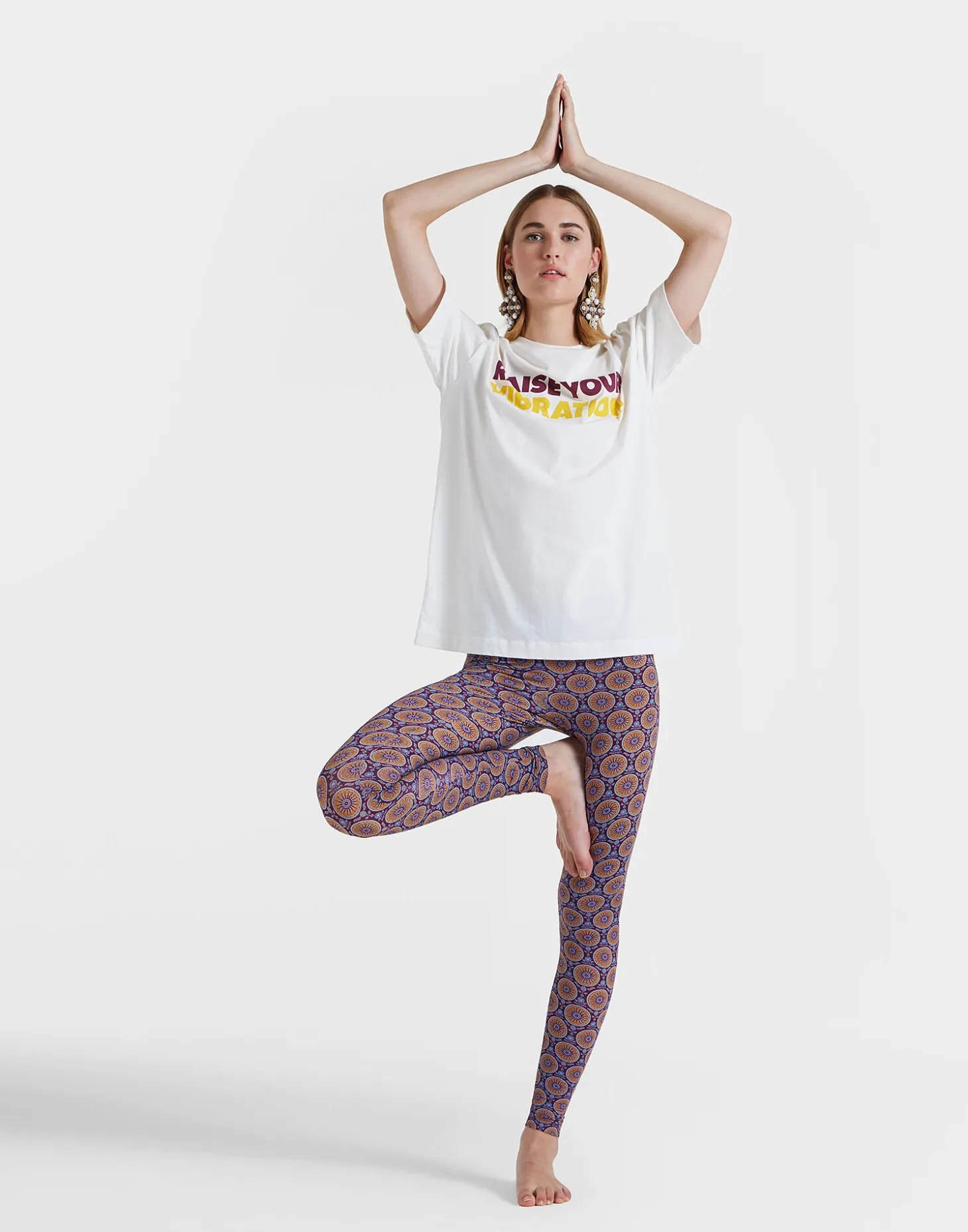 House T-ShirtOff White in Jersey