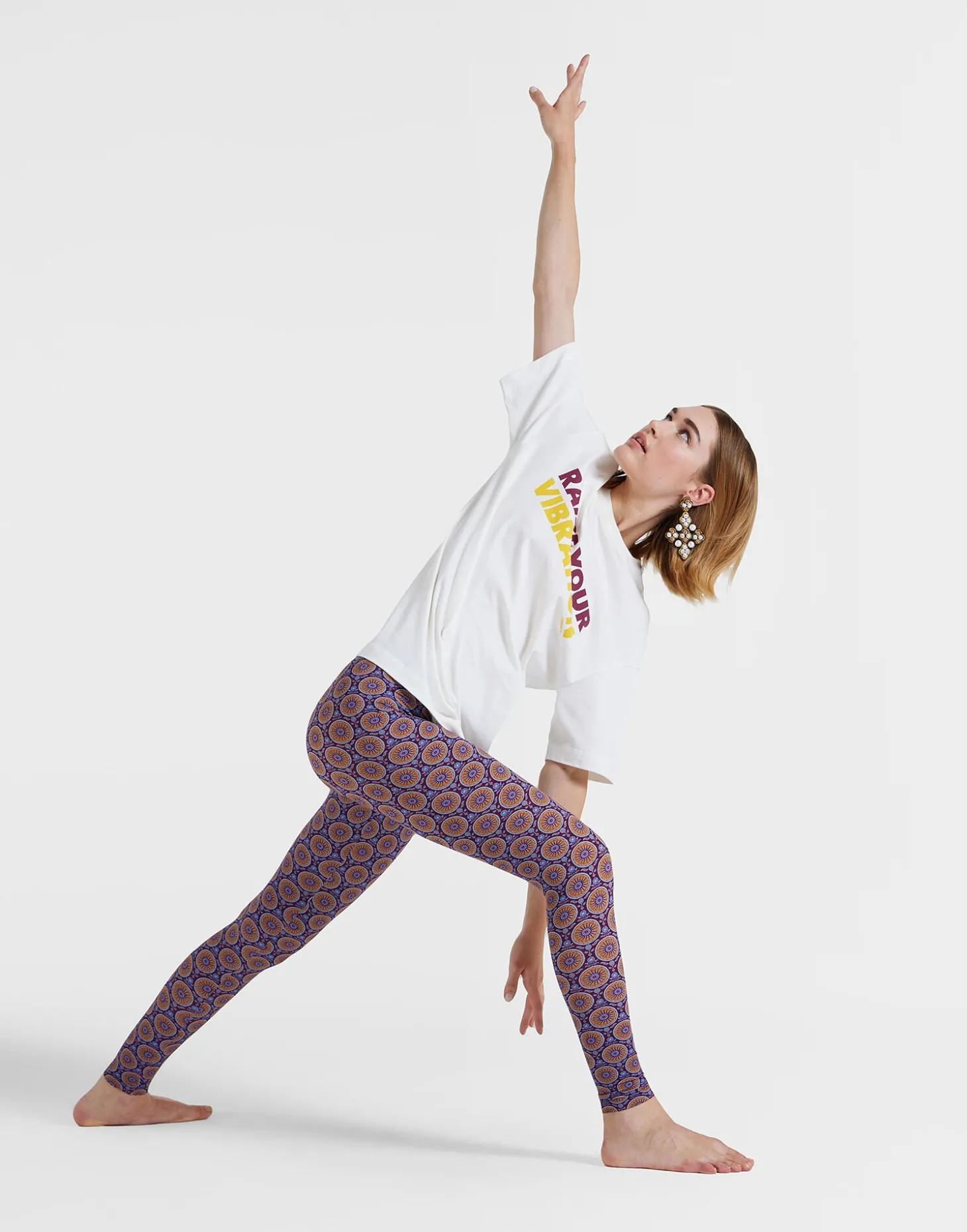 House T-ShirtOff White in Jersey