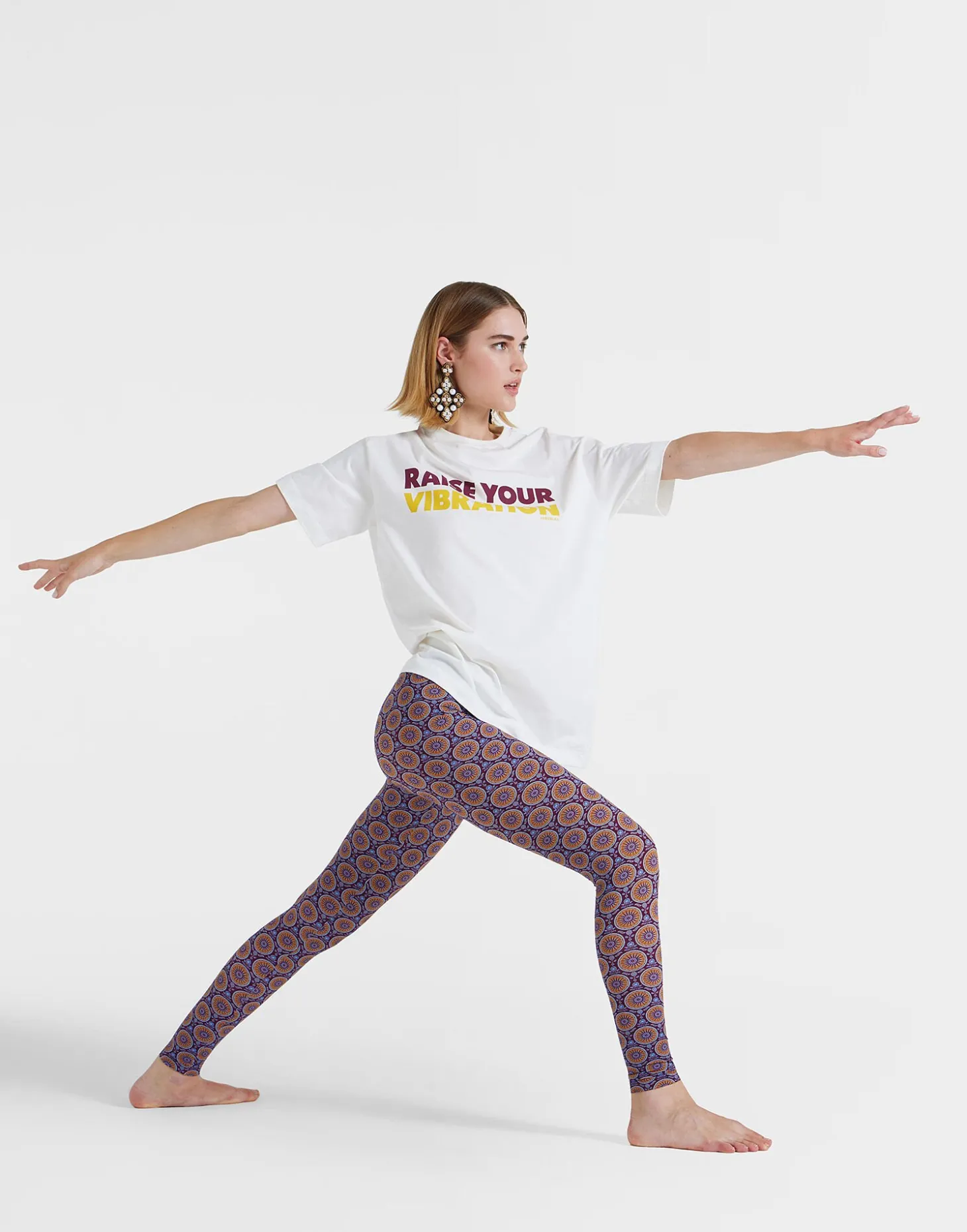 House T-ShirtOff White in Jersey