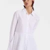 Iris ShirtSolid White in Tailor Poplin