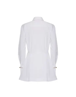 Iris ShirtSolid White in Tailor Poplin