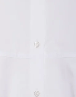 Iris ShirtSolid White in Tailor Poplin