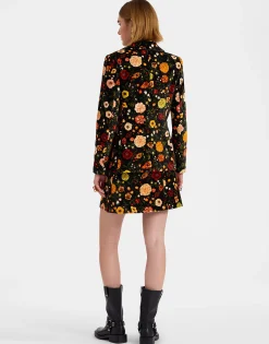 24/7 JacketBotticelli Black in Cotton Velvet