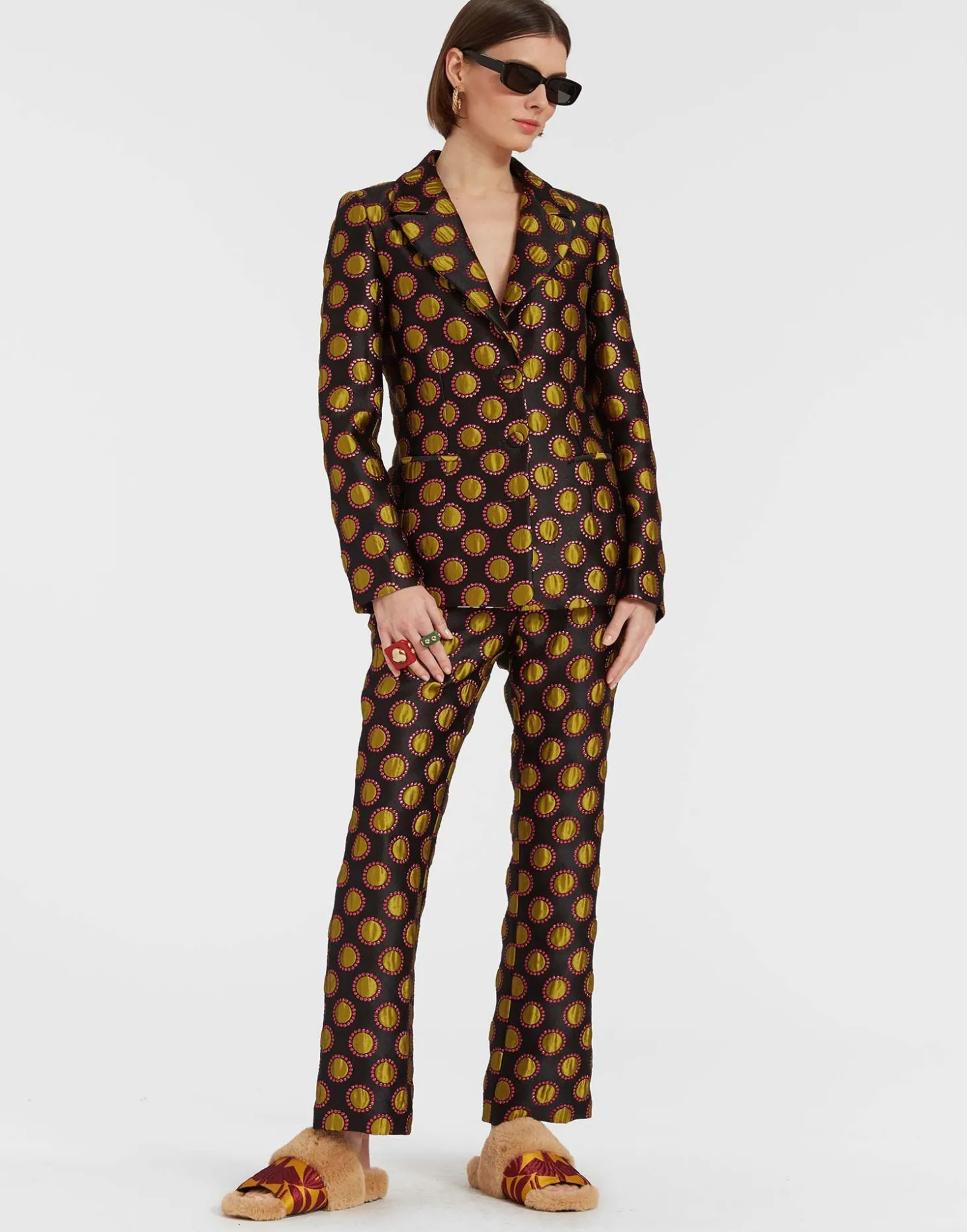 24/7 JacketWinter Sun Black in Jacquard