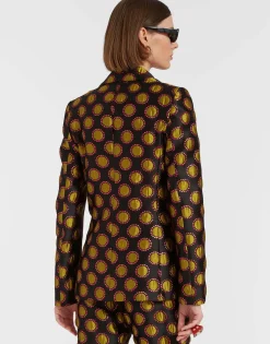 24/7 JacketWinter Sun Black in Jacquard