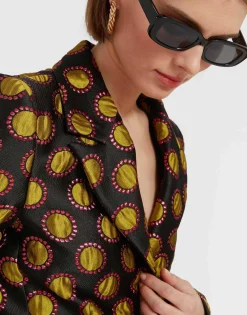 24/7 JacketWinter Sun Black in Jacquard