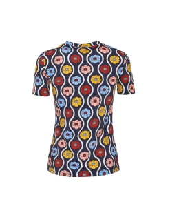 Jazzercize T-ShirtWhitsun Mini Blue in Skinny Jersey