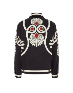 JJ Jean JacketMedallion Plac&eacute;e Black in Denim