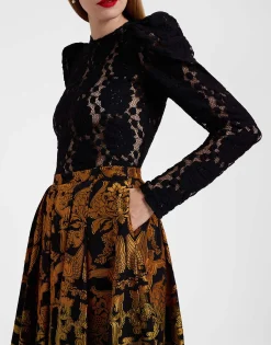 Kelly SkirtCherubs Multicolor in Fil Coup&eacute;